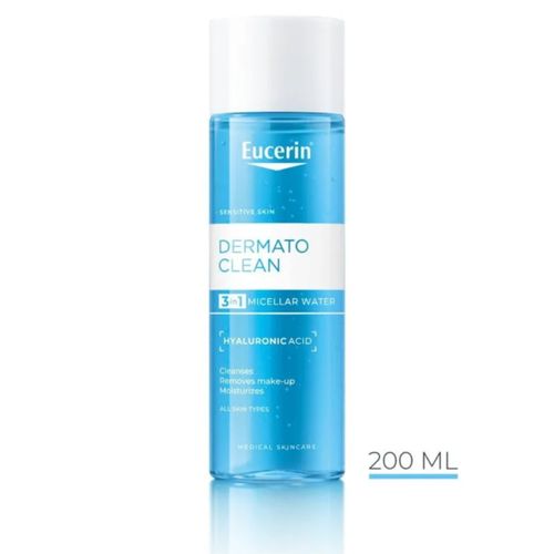 Loción Micelar Limpiadora 3 En 1 DermatoCLEAN Eucerin 200ml