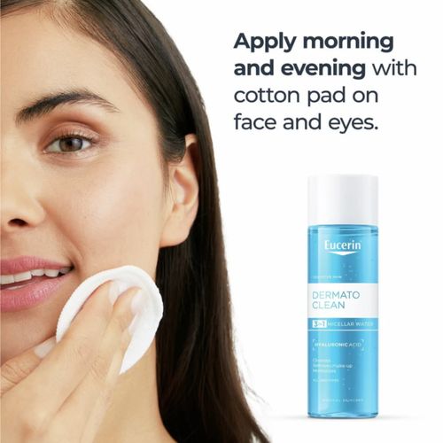 Loción Micelar Limpiadora 3 En 1 DermatoCLEAN Eucerin 200ml