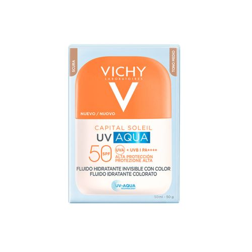 Vichy Capital Soleil UV Aqua SPF 50 Tono Medio 50 ml
