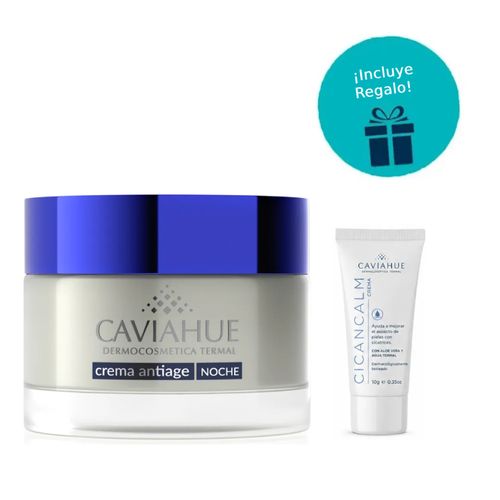 Crema Anti-age Noche Dermocosmética Termal Caviahue 50g