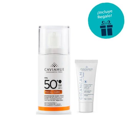 Protector Solar FPS 50+ Facial Care Toque Seco Caviahue 50g