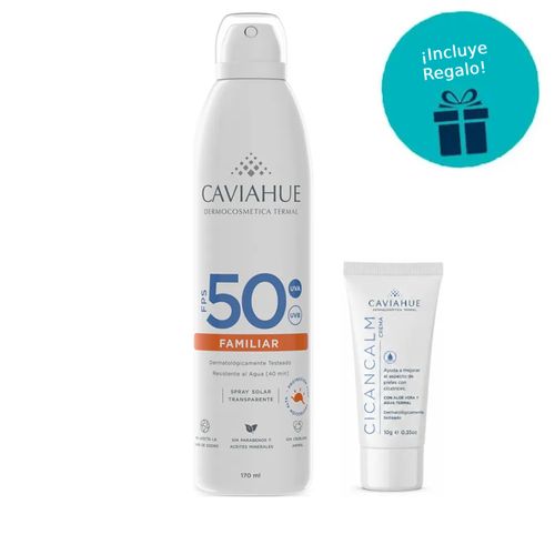 Protector Solar FPS 50 Familiar Caviahue 170ml