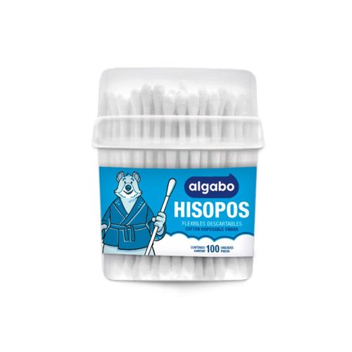 Algabo Hisopos 100 Unidades