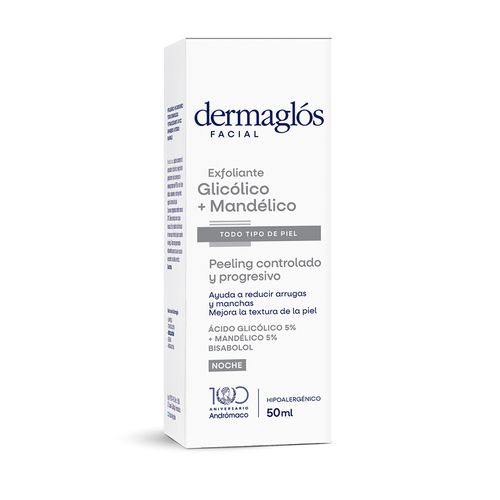 Crema Exfoliante Dermaglós Glicólico y Mandélico 50 ml