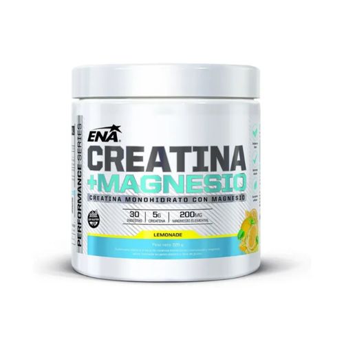 ENA Creatina + Magnesio Sabor Limonada 225g