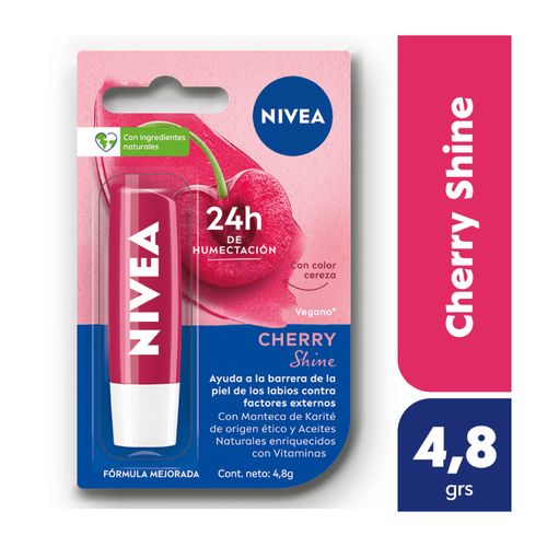 Protector Labial Cereza Fruity Shine 4,8gr