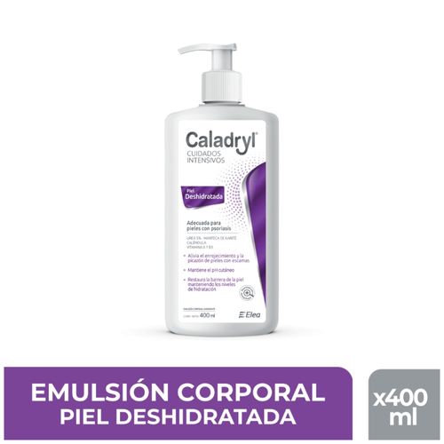 Emulsión Corporal Caladryl Cuidados Intensivos Piel Deshidratada 400ml