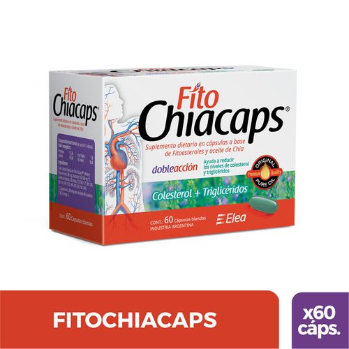 Omega 3 Chia + Fitoesteroles 60 Cápsulas