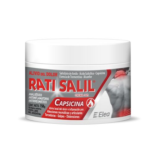 Ratisalil Alivio Del Dolor Capsicina 150 g