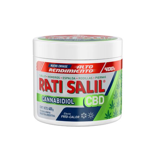 Ratisalil Cannabidiol Efecto Frío Calor 400 g