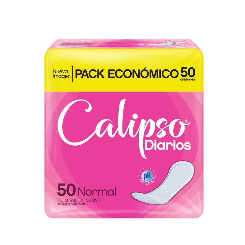 Calipso Protector Diario Normal 50 Unidades