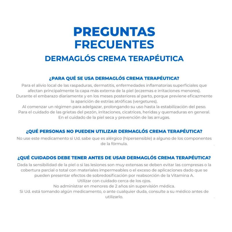 Dermaglós Crema Terapéutica 200 g