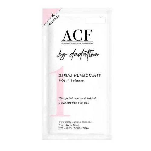 Recarga Sérum Humectante ACF By Dadatina Vol. 1 Balance 30ml