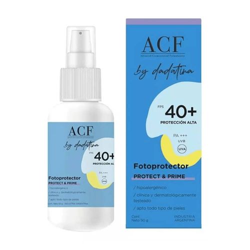 Protector Solar ACF By Dadatina Protect & Prime FPS40+ 50g