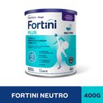 Etiqueta: Fortini Plus Neutro Alimento Nutricional 400 g