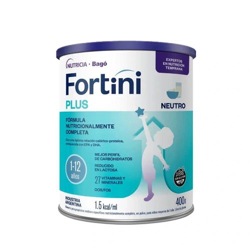 Fortini Plus Neutro Alimento Nutricionalmente Completo 400g