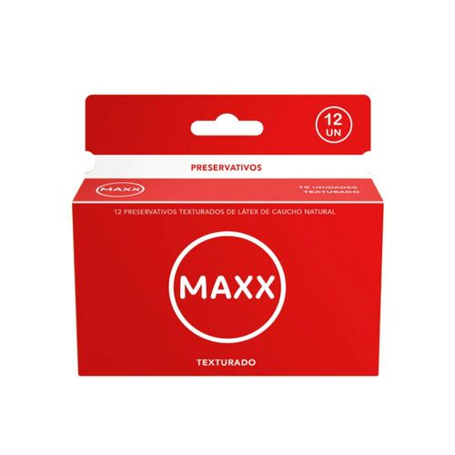 Maxx Preservativos Texturado 12 Unidades