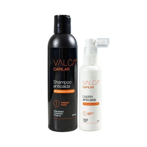 Kit Anticaída Valca Capilar Shampoo 200ml + Loción 80ml