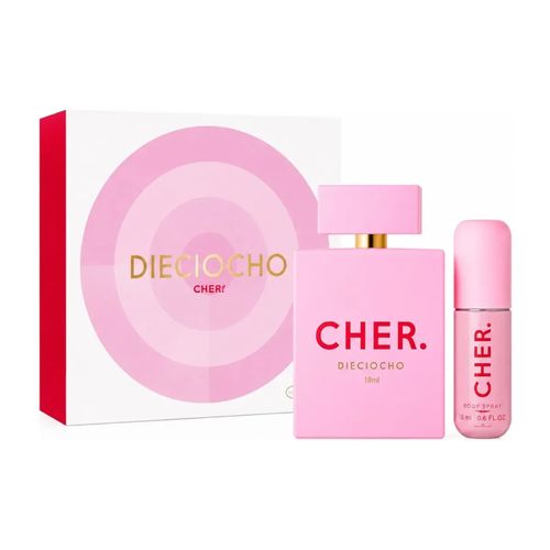 Set Cher Dieciocho Glossy EDP 100 ml + Body Splash 50ml