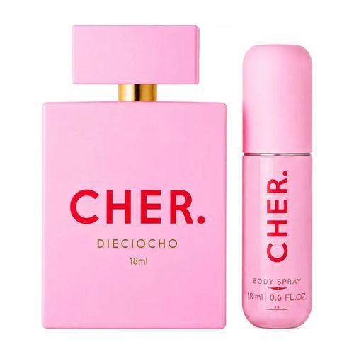 Set Cher Dieciocho Glossy EDP 100 ml + Body Splash 50ml