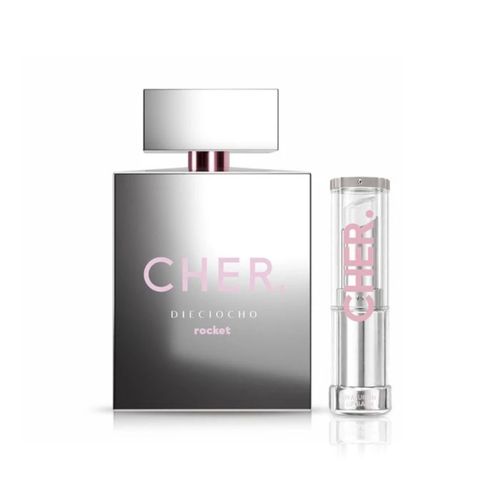 Set Cher Dieciocho Rocket EDP 100 ml + Bálsamo Labial Hialurónico
