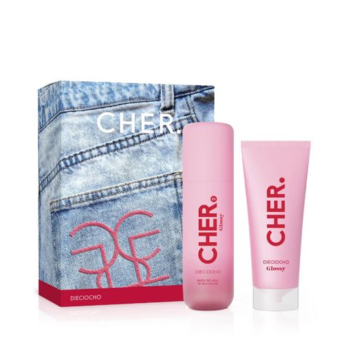 Set Cher Dieciocho Body Splash 135 ml + Body Splash 100 g