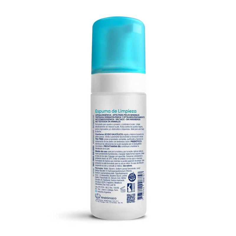 Dermaglós Control Acné Espuma de Limpieza 150 ml