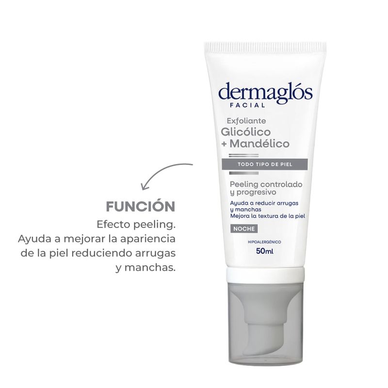 Dermaglós Exfoliante Glicólico y Mandélico 50 ml
