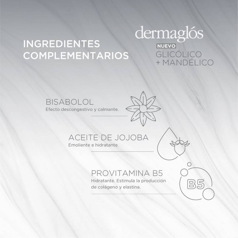 Dermaglós Exfoliante Glicólico y Mandélico 50 ml