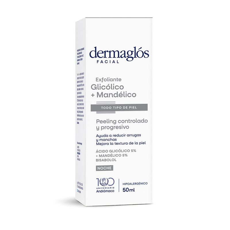 Dermaglós Exfoliante Glicólico y Mandélico 50 ml