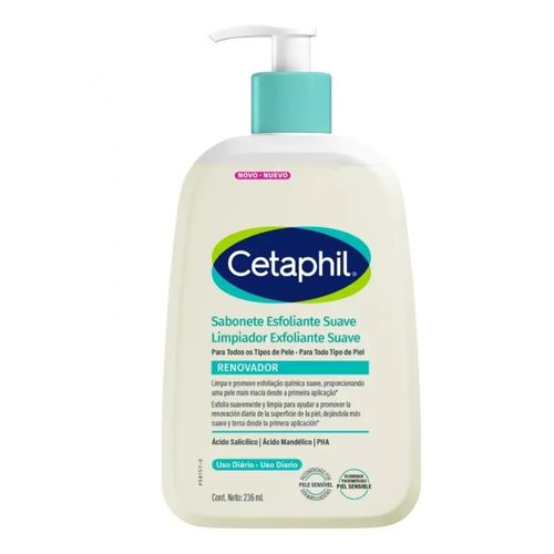 Limpiador Exfoliante Suave Cetaphil 236 ml