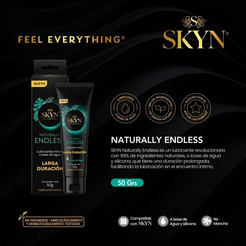 SKYN Naturally Endless Gel Lubricante 50 g
