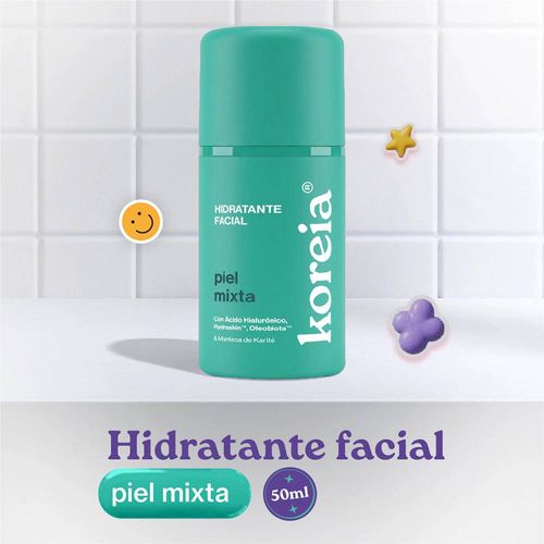 Hidratante Facial Koreia Piel Mixta 50ml