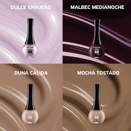 Esmalte Rápido Secado en 45 Segundos Tono Terra Rosa