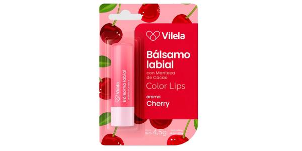 Aplicación de bálsamo labial para hidratar, reparar y proteger los labios